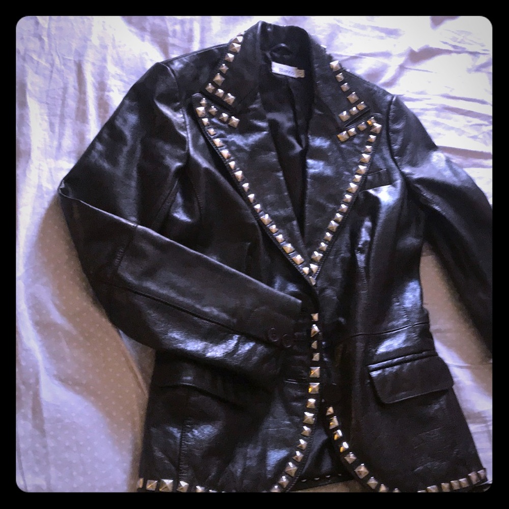 Leather suit